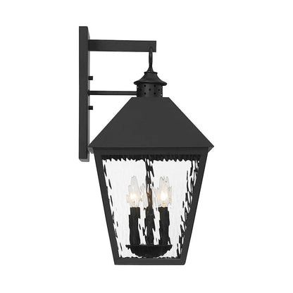 3 Light Outdoor Wall Sconce