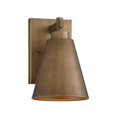 Savoy House Ryder 1 Light 9" Outdoor Wall Lantern, Atlas Bronze - 5-805-DS-273