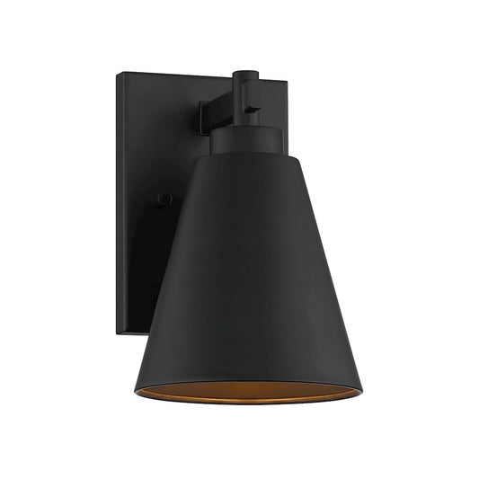 Savoy House Ryder 1 Light 9" Outdoor Wall Lantern, Matte Black