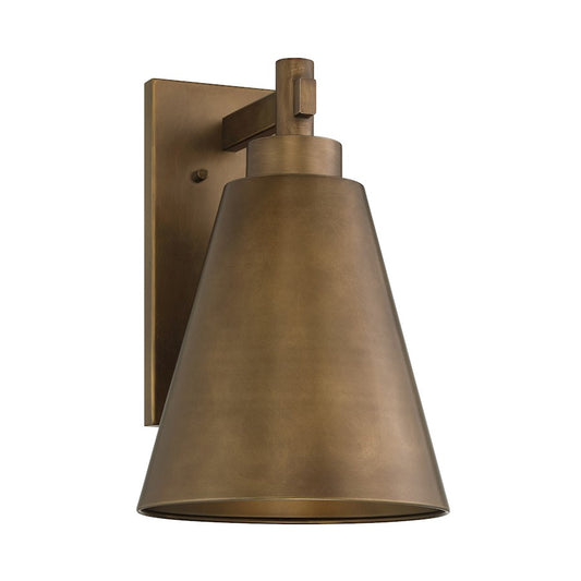Savoy House Ryder 1 Light 15" Outdoor Wall Lantern, Atlas Bronze