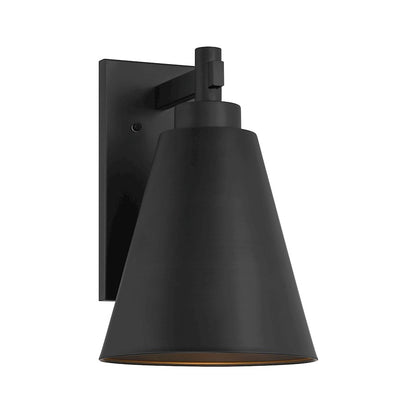 Savoy House Ryder 1 Light 15" Outdoor Wall Lantern, Matte Black - 5-806-DS-BK