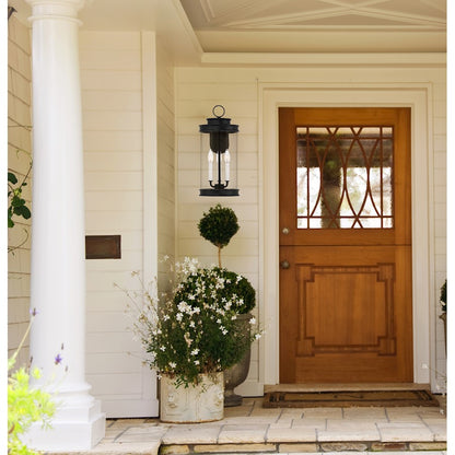 3 Light 19" Outdoor Wall Lantern