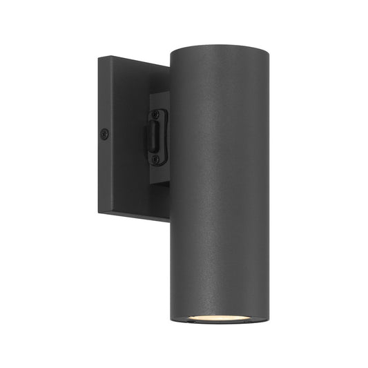 Savoy House Lighting Assets Kelley 8" Outdoor Wall, Black - 5-CYL-1-5CCT-BK