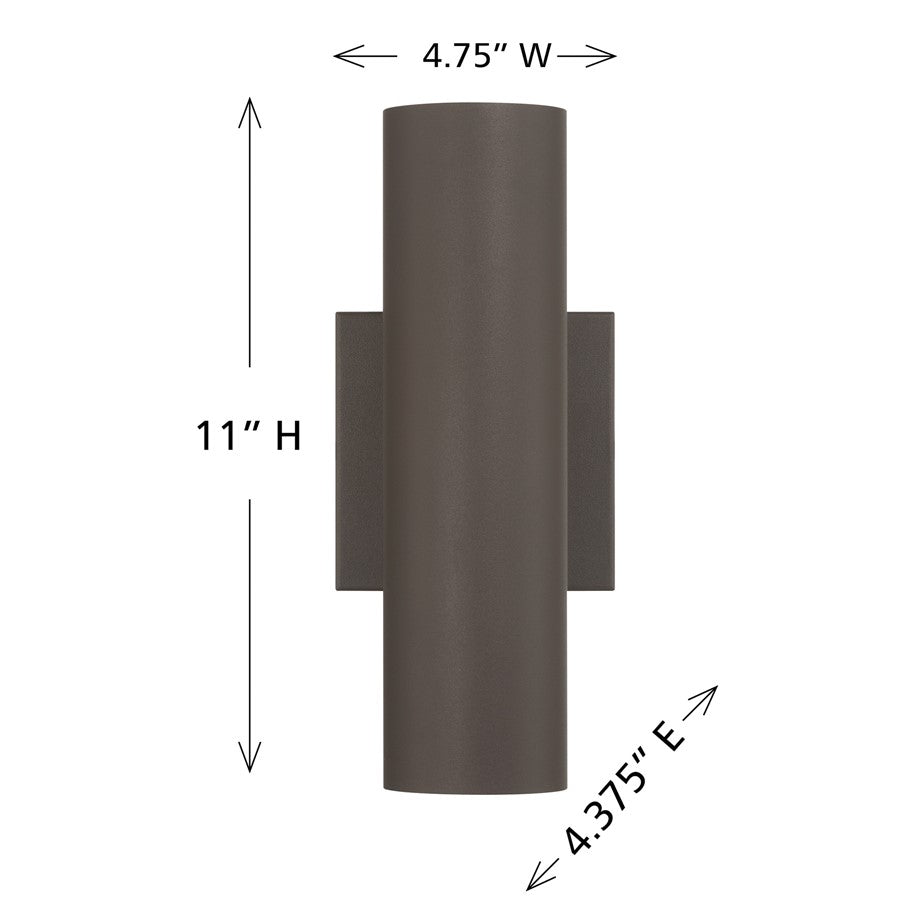Savoy House Lighting Assets Kelley 11" Outdoor Wall, Bronze