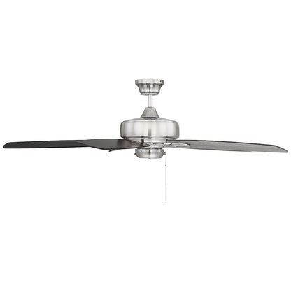 Savoy House Wind Star 52" Ceiling Fan, Brushed Pewter - 52-830-5RV-187