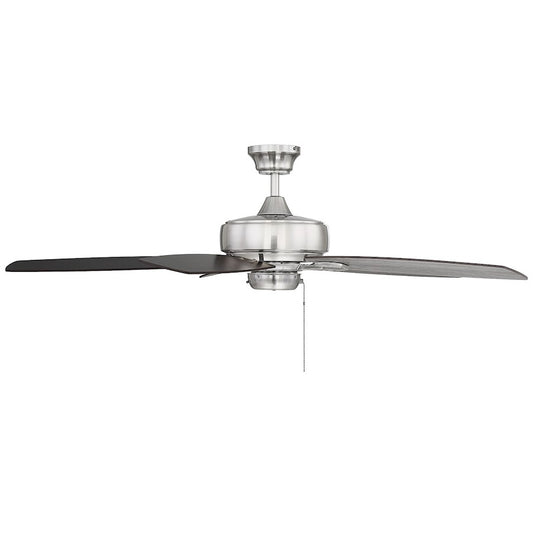Savoy House Wind Star 52" Ceiling Fan, Brushed Pewter