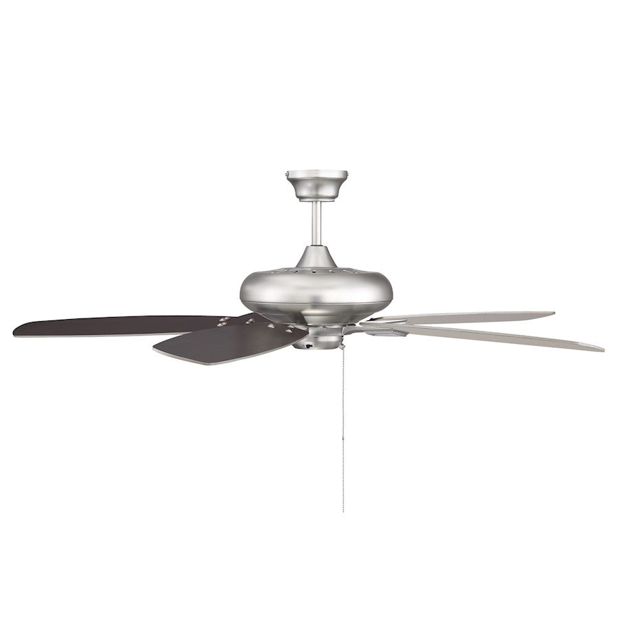 Savoy House Mystique 52" 2-Light Ceiling Fan, Satin Nickel