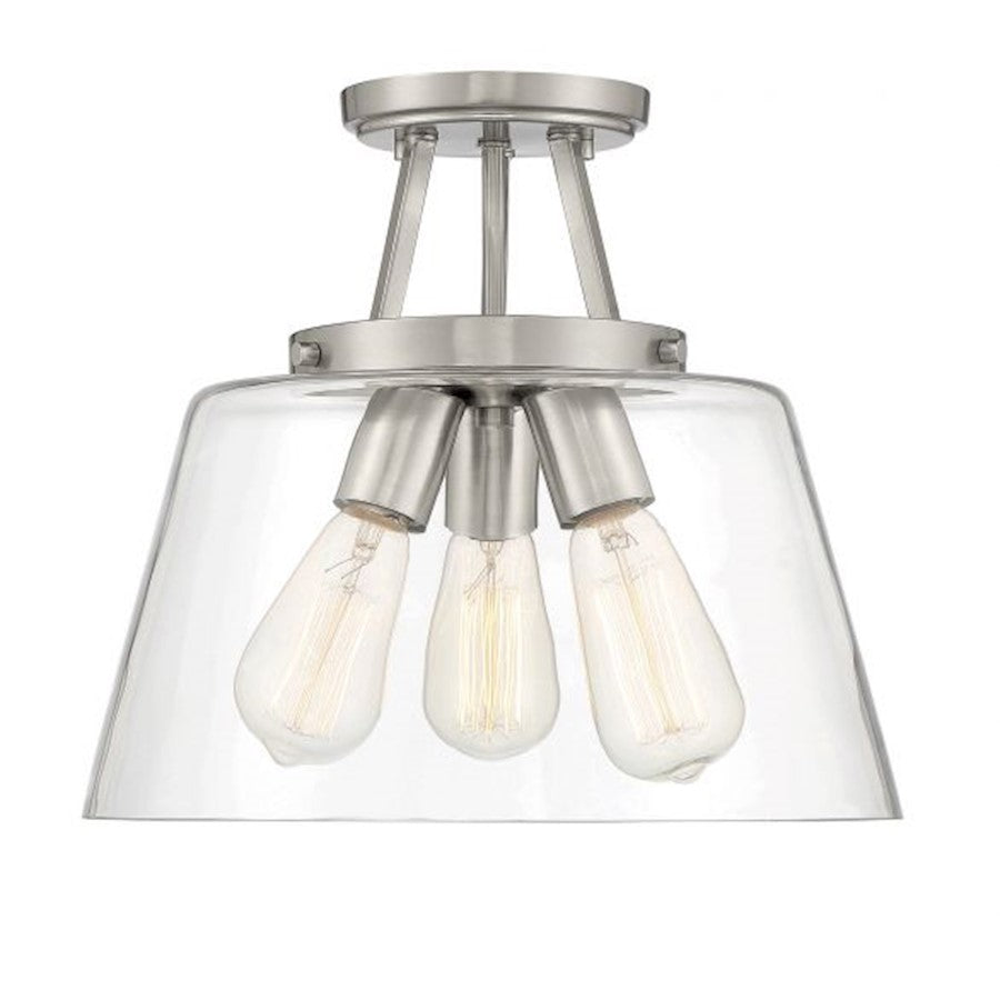 Savoy House Calhoun 3 Light Semi-Flush