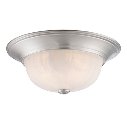 Savoy House 2-Light 13" Ceiling Light, Satin Nickel