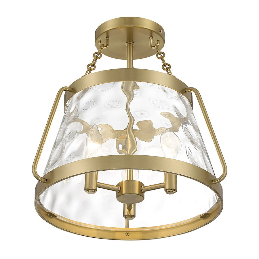Essentials Crawford 3 Light Semi Flush Mount