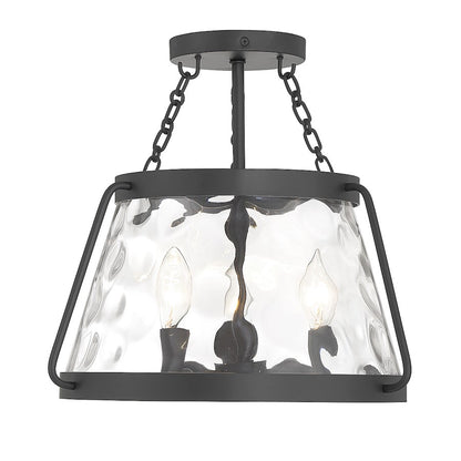 Essentials Crawford 3 Light Semi Flush Mount