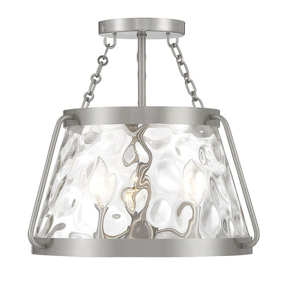Essentials Crawford 3 Light Semi Flush Mount