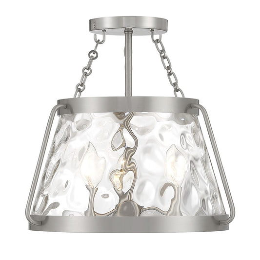 Essentials Crawford 3 Light Semi Flush Mount