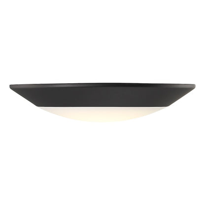 Savoy Essentials 1 Light LED Disc Light, BK/WH/BZ