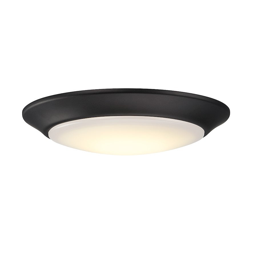 Savoy House LED 7" Disc Light, Matte Black