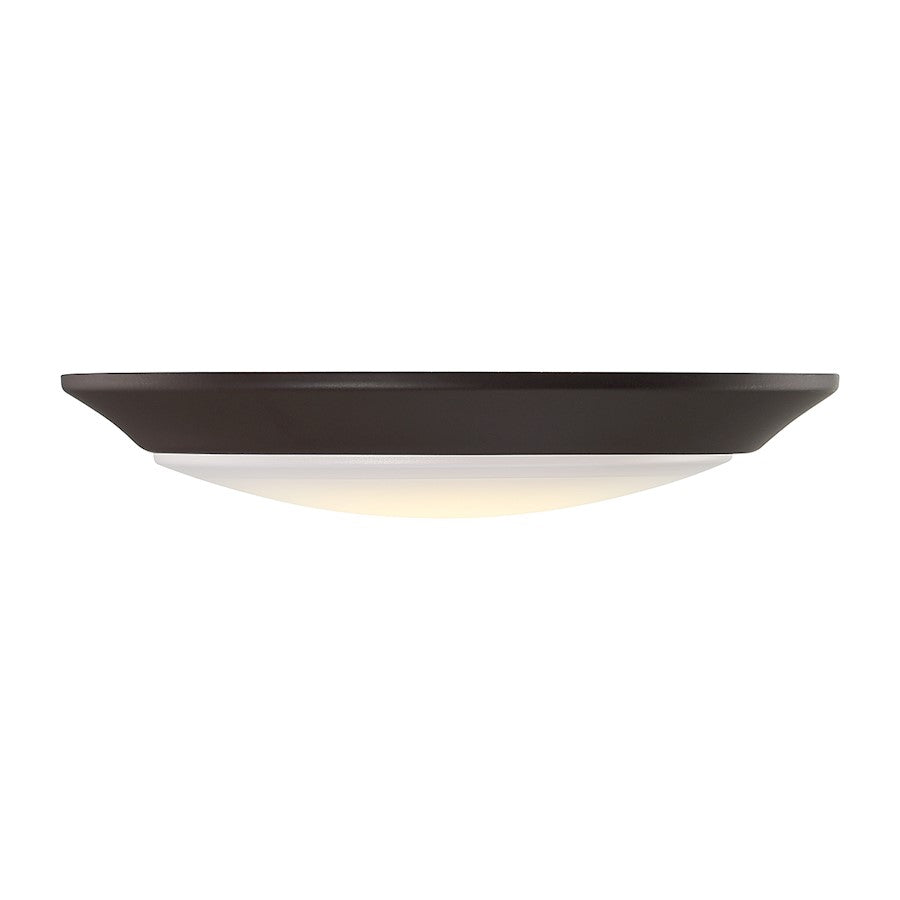Savoy Essentials 1 Light LED Disc Light, BK/WH/BZ