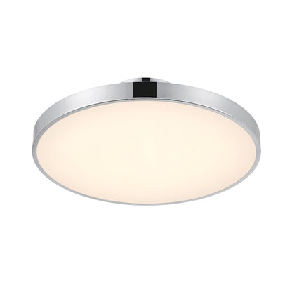 Savoy House Thayer 1 Light Semi-Flush, Chrome