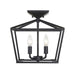 Savoy House Townsend 4-Light Ceiling Light, Classic Bronze - 6-328-4-44