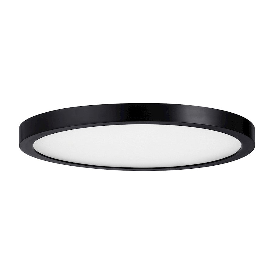 Savoy House LED 12" Flush Mount, Black