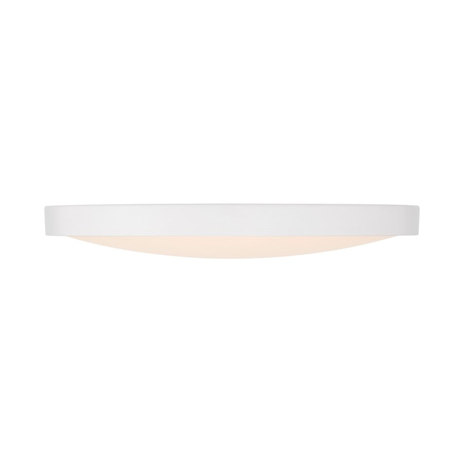 Savoy House Lighting Assets 15" Flush Mount, White