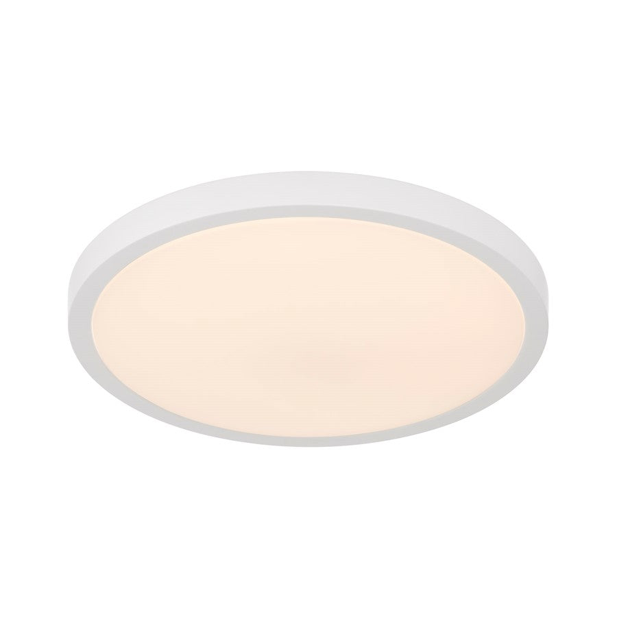 Savoy House Lighting Assets 15" Flush Mount, White
