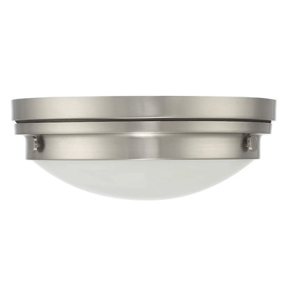 Savoy House Lucerne 2-Light Ceiling Light, Satin Nickel