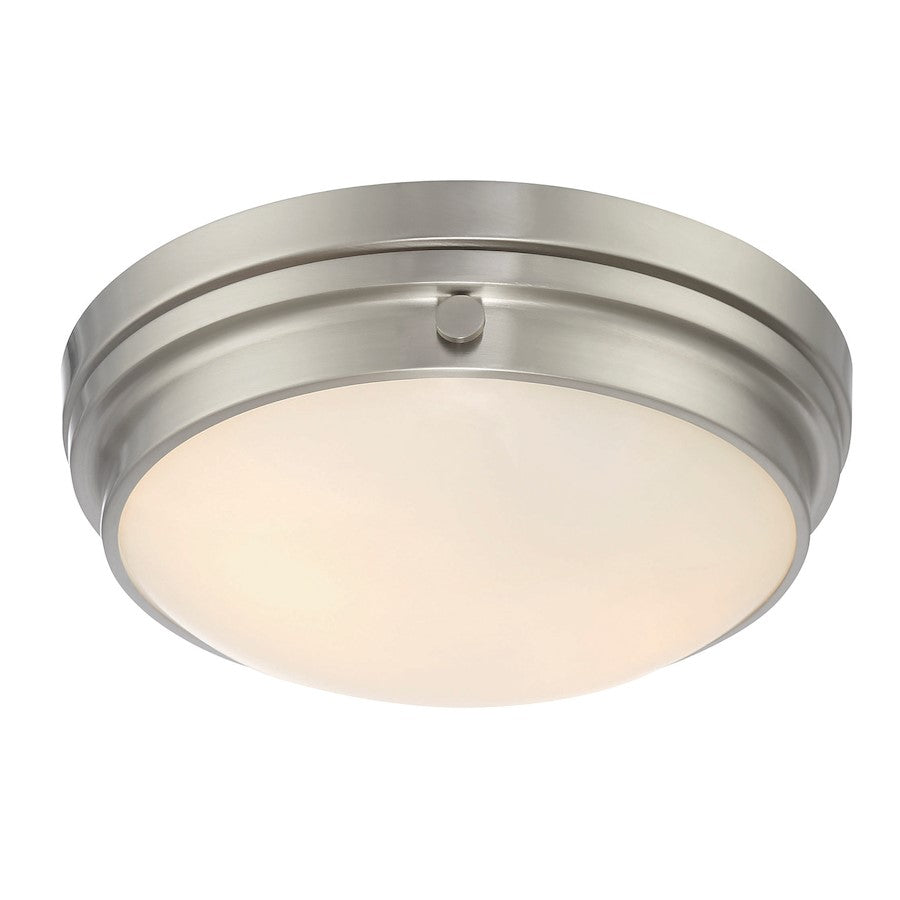 Savoy House Lucerne 2-Light Ceiling Light, Satin Nickel