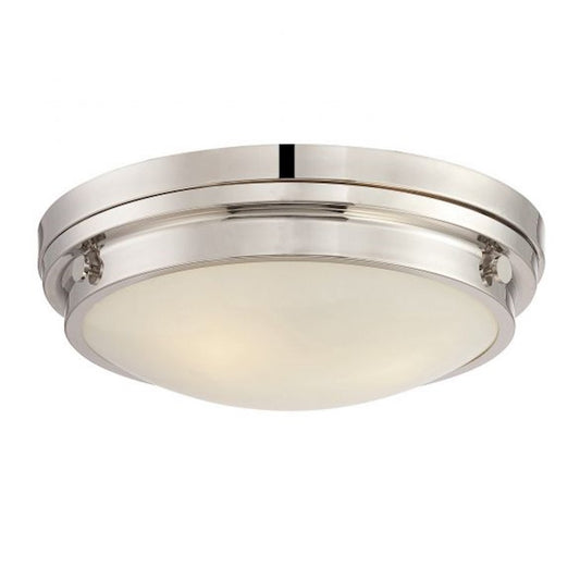 Savoy House Lucerne 3-Light Ceiling Light, Polished Nickel - 6-3350-16-109