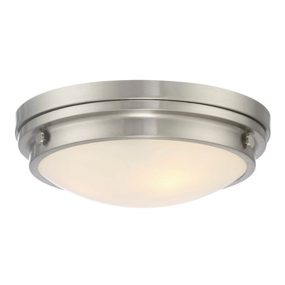 Savoy House Lucerne 3-Light Ceiling Light, Satin Nickel