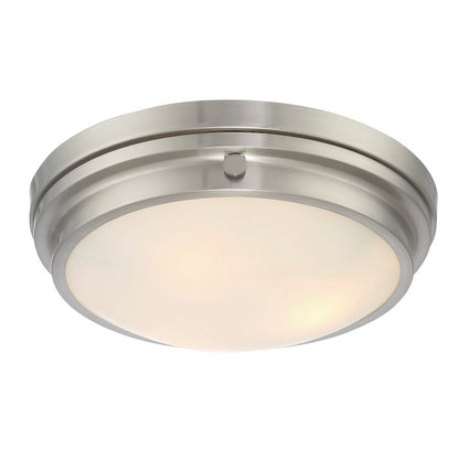 Savoy House Lucerne 3-Light Ceiling Light, Satin Nickel