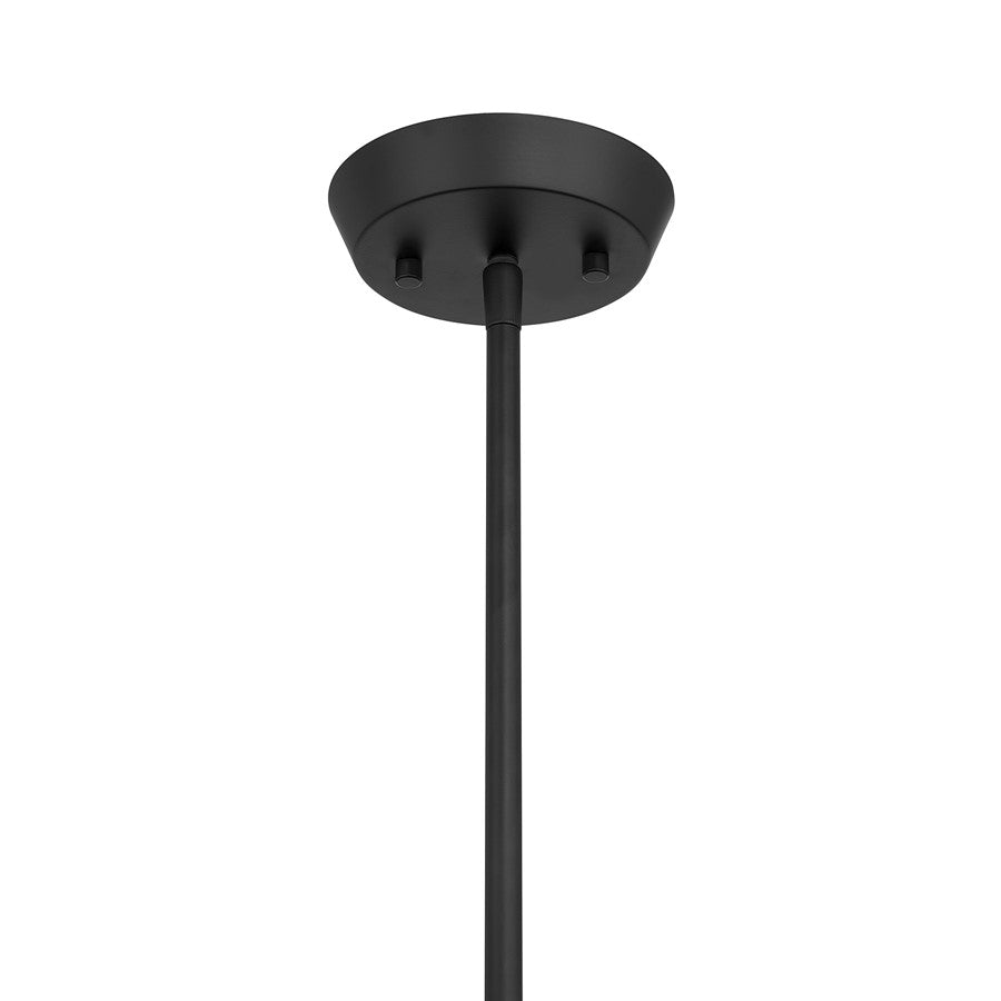 Savoy House Norwich 1Lt Convertible Pendant, Matte Black