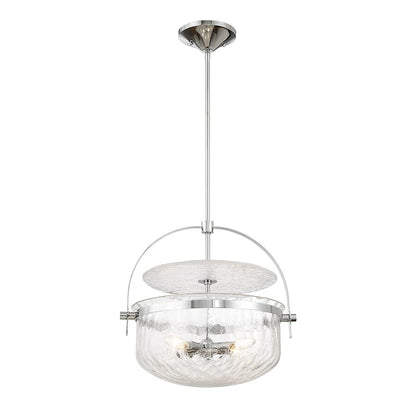 Savoy House Denmar 4Lt Convertible Semi-Flush/Pendant, Chrome