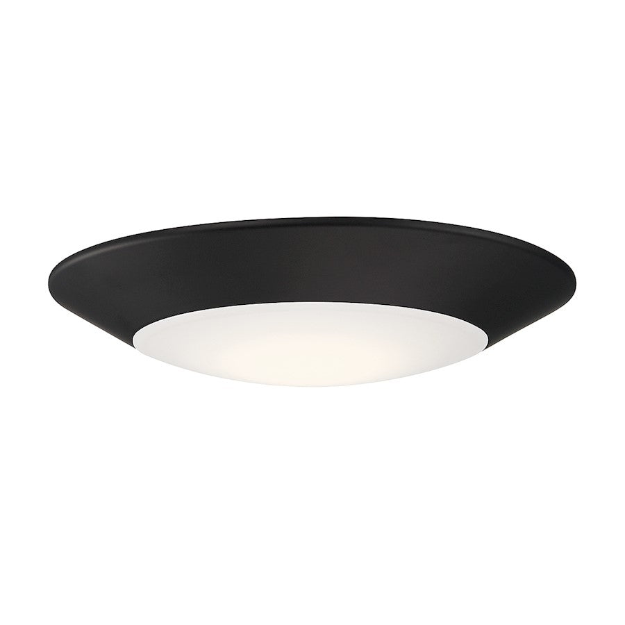 Savoy House LED 5CCT 7" Disc Light, Matte Black