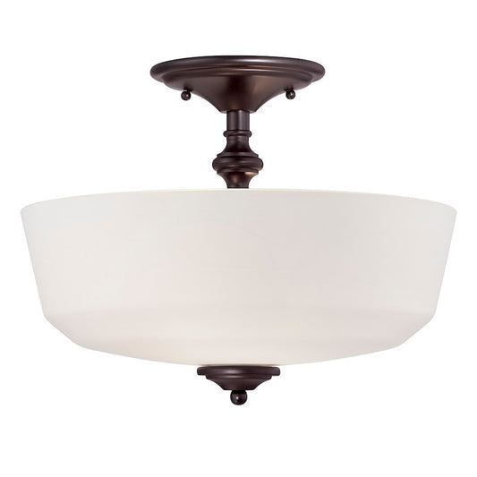 Savoy House Melrose 2-Light Ceiling Light, English Bronze - 6-6835-2-13