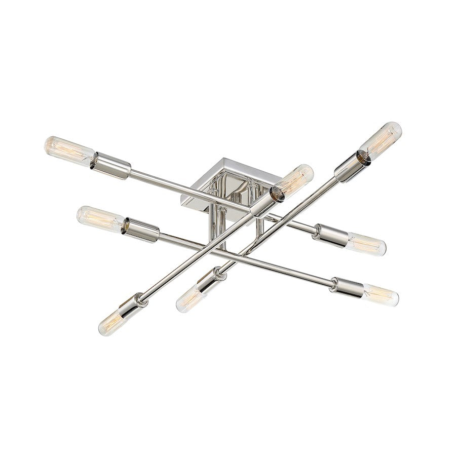 Savoy House Lyrique 8 Light Semi Flush