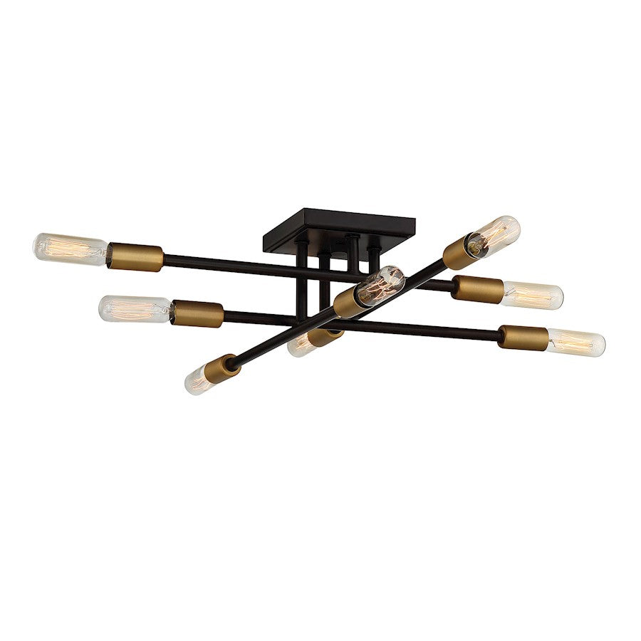 Savoy House Lyrique 8 Light Semi Flush