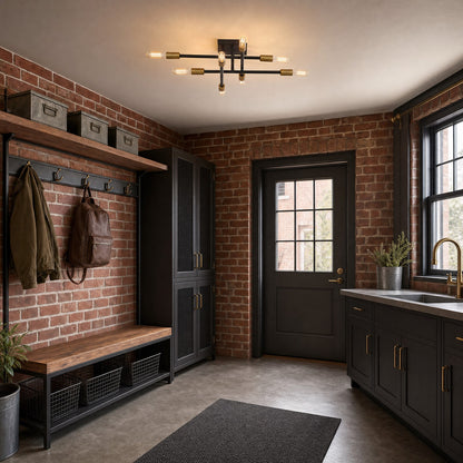 Savoy House Lyrique 8 Light Semi Flush