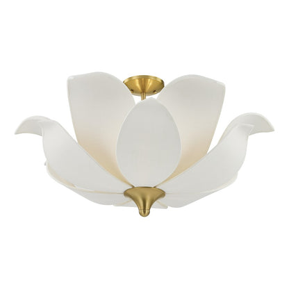 Savoy House Elsie 6 Lt Convertible Pendant, Warm Brass