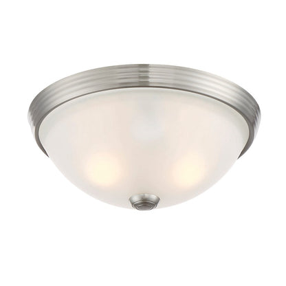 Savoy House 2-Light 4.5" Ceiling Light, Satin Nickel