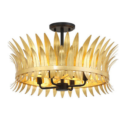 Savoy House Ensley 4-Light Ceiling Light, True Gold