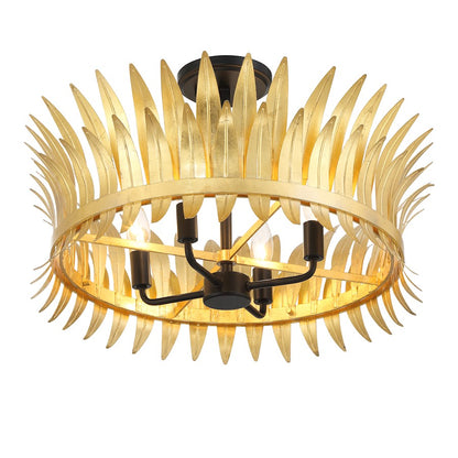 Savoy House Ensley 4-Light Ceiling Light, True Gold