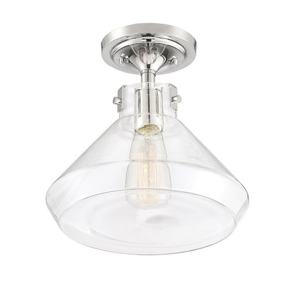 Savoy House 1-Light Ceiling Light, White