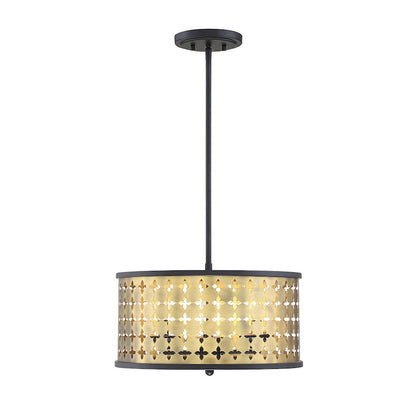 Savoy House Pelham 3 Light Convertible Semi Flush Mount, Castillo