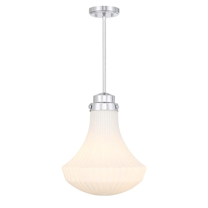Savoy House Bartlet 1 Lt Pendant, Polished, Polished Chrome
