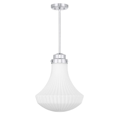 Savoy House Bartlet 1 Lt Pendant, Polished, Polished Chrome
