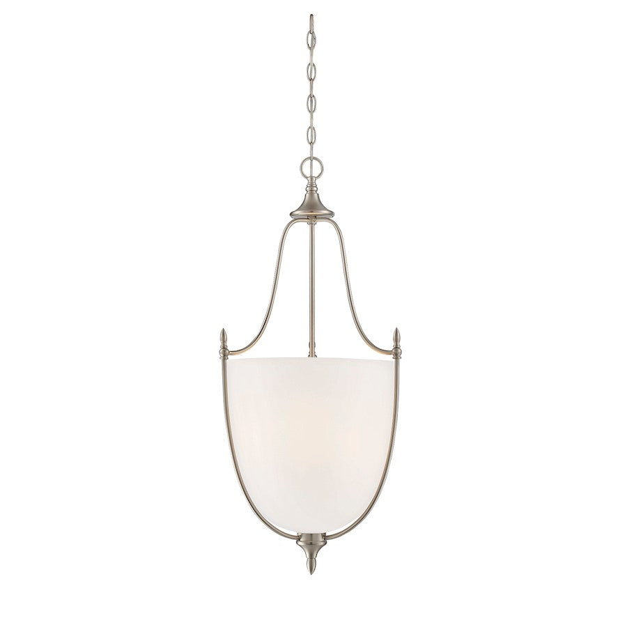 Savoy House Herndon 3-Light 34" Pendant, Satin Nickel - 7-1003-3-SN