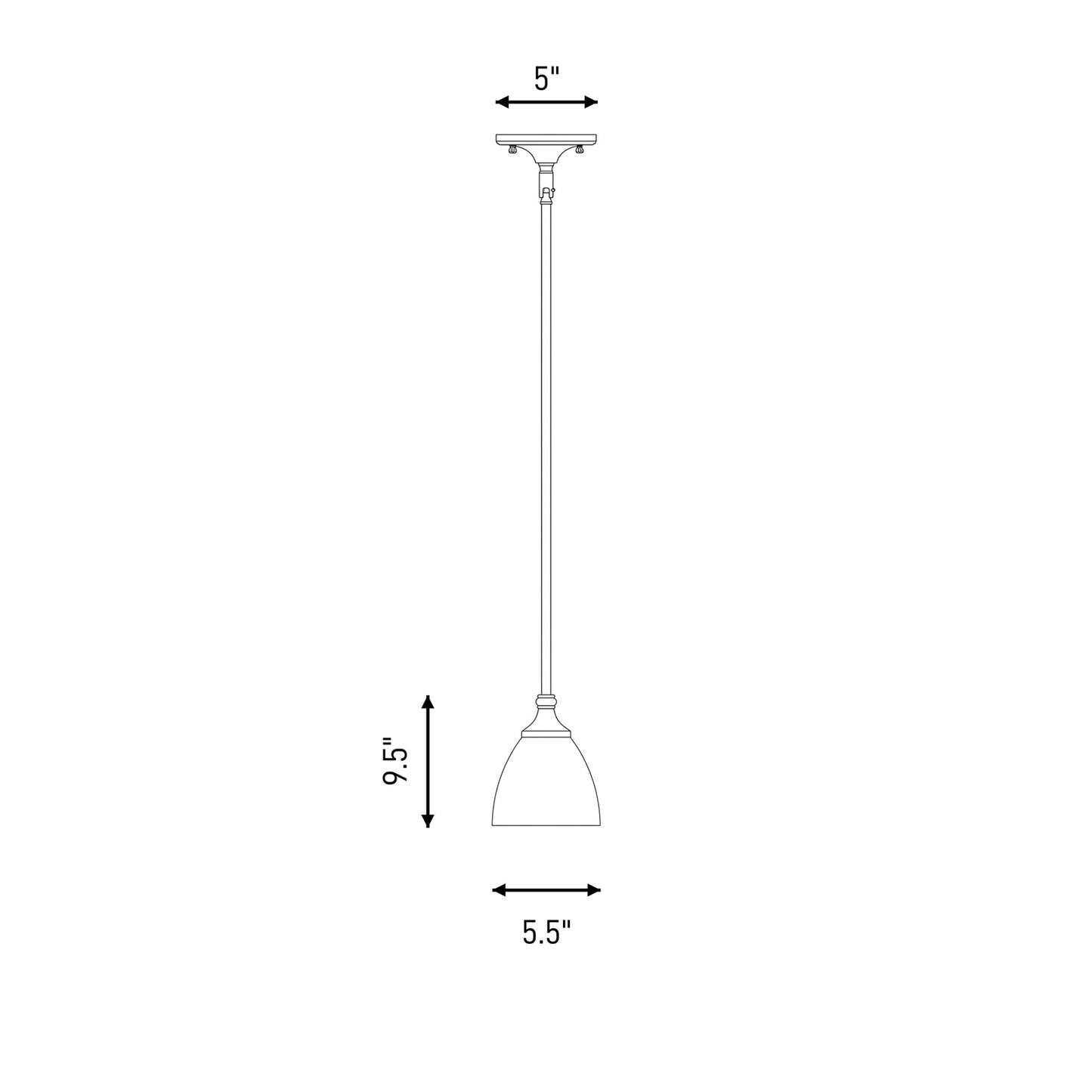 1 Light Mini Pendant