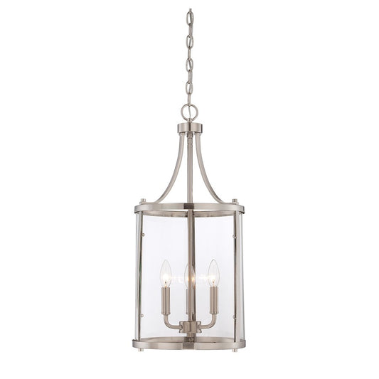 Savoy House Penrose 3-Light Pendant, Satin Nickel - 7-1040-3-SN