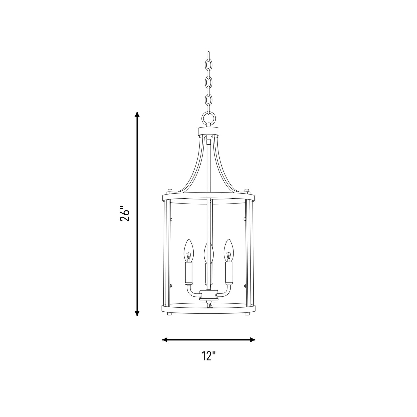 Savoy House Penrose Foyer Lantern