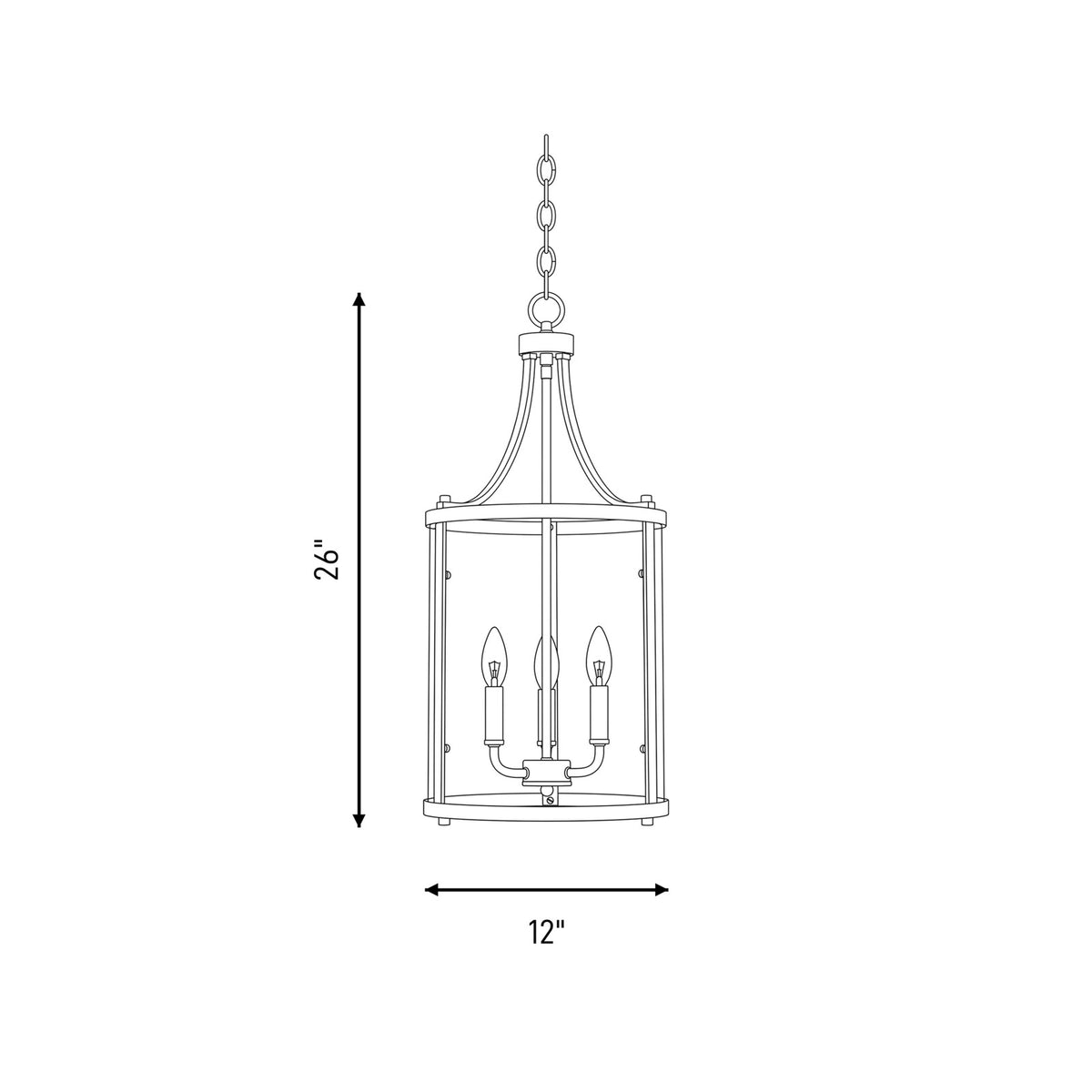 Savoy House Penrose Foyer Lantern